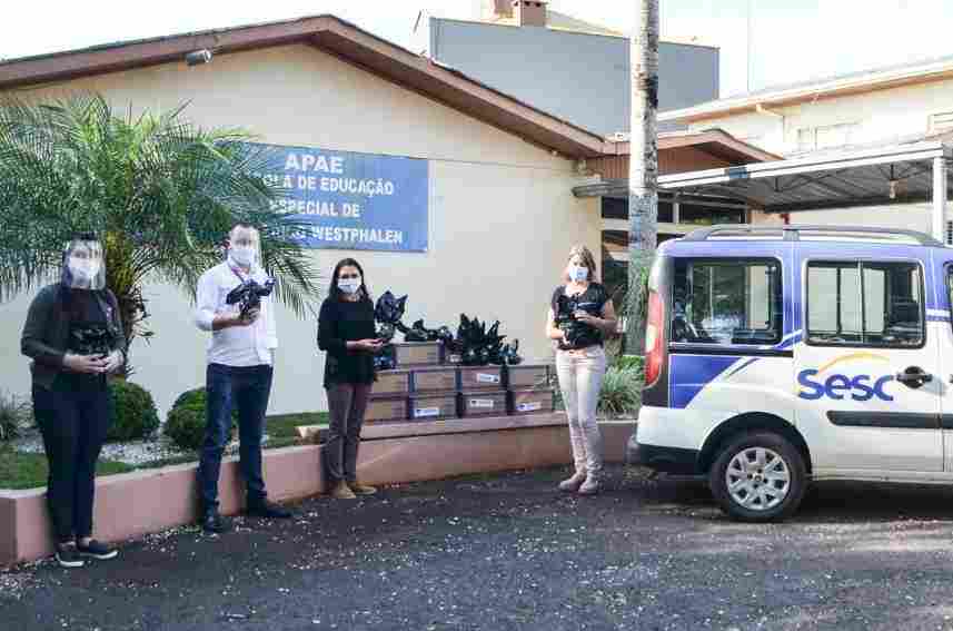 Sesc-FW doa ovos de páscoa para entidades municipais