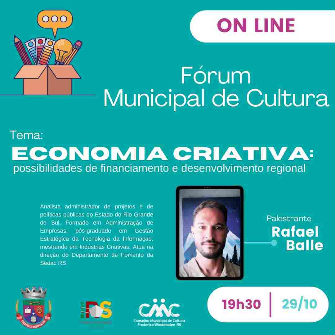 FW promove Fórum Municipal da Cultura